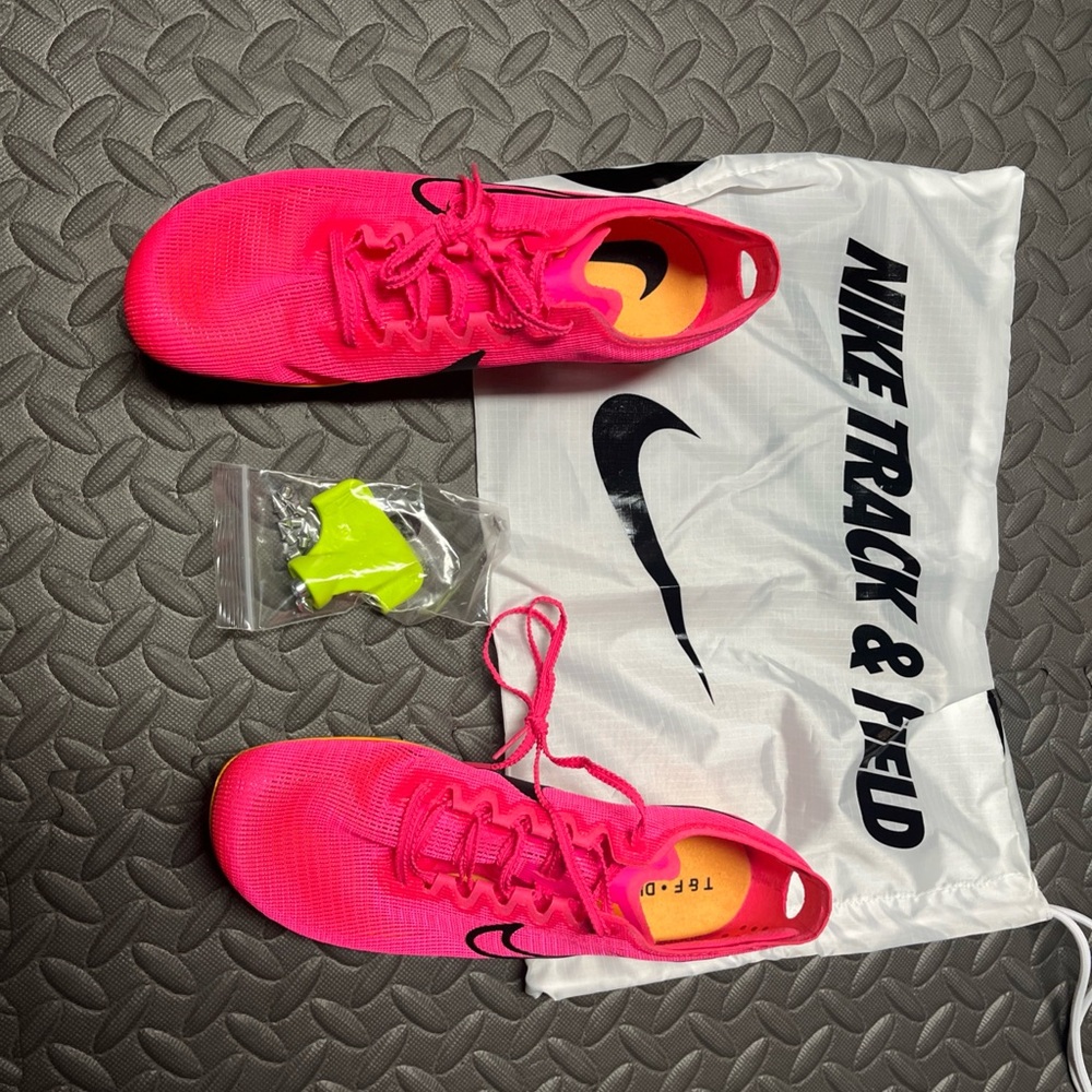Nike Zoom Mamba 6 Pink Distance Spike Track Shoes Sz 9.5  DR2733- 600 New Sprint - Picture 4 of 12